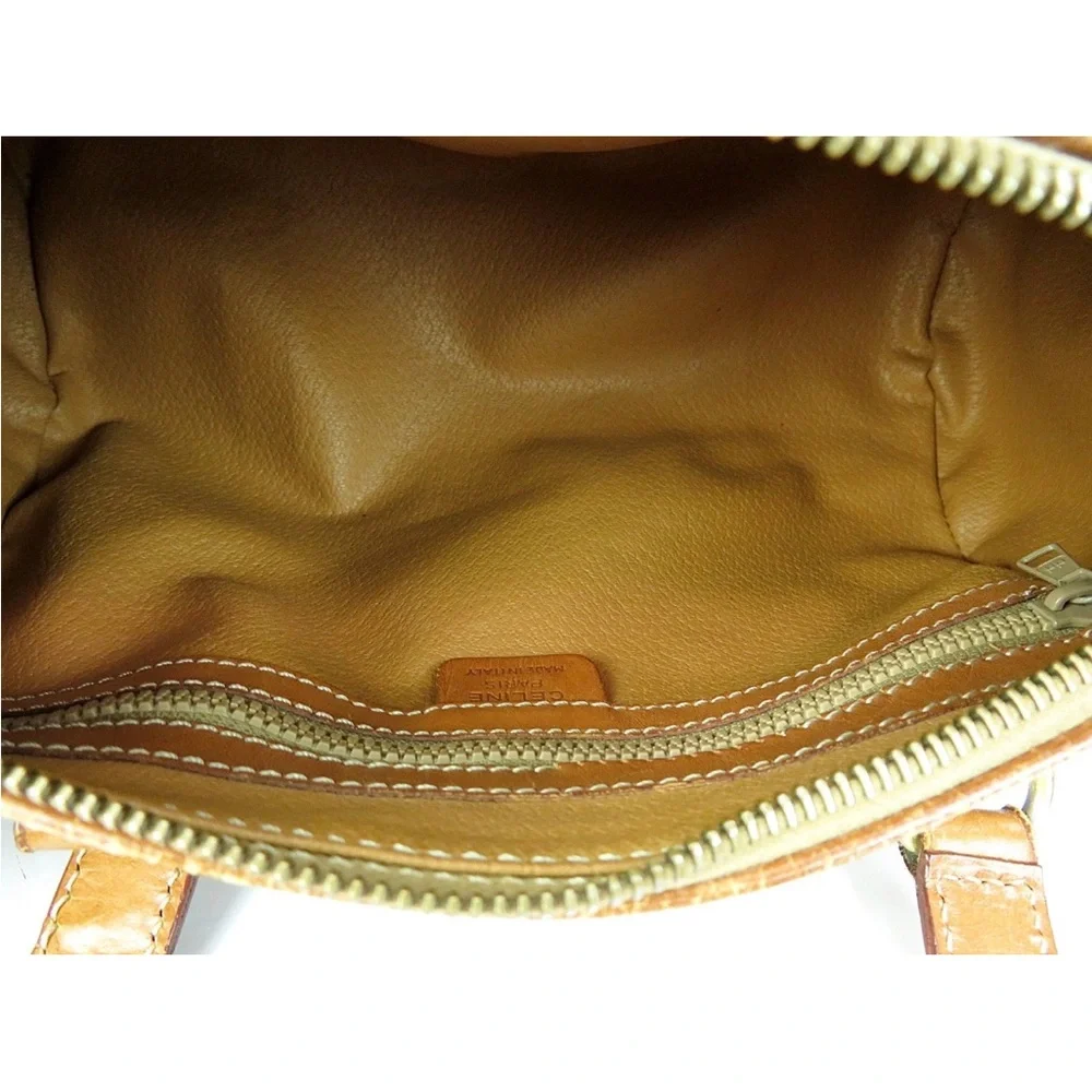 Celine Brown and Tan Shoulder Bag - Picture 12 of 16